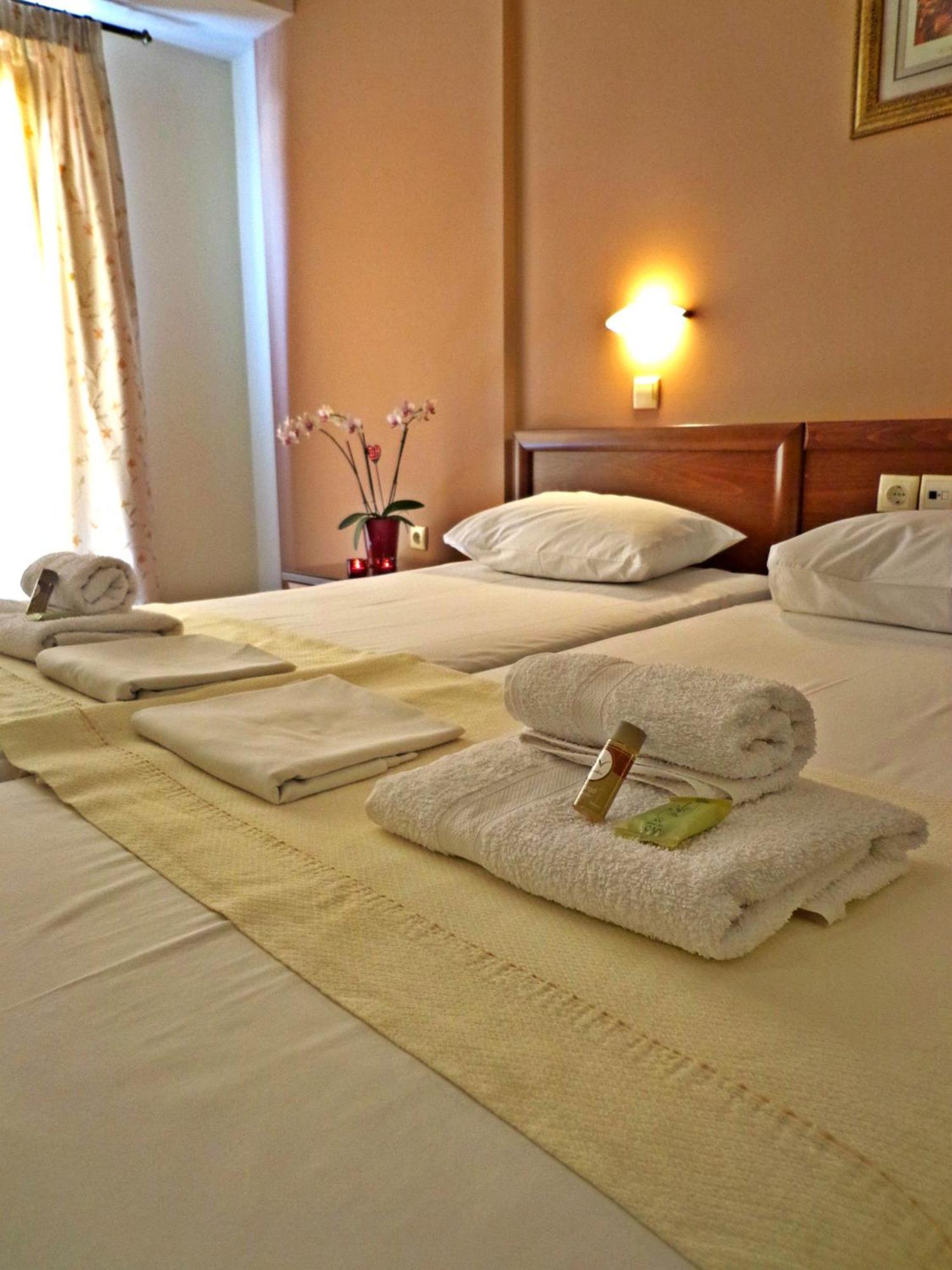 Hotel Vizantio Paralía Chambre photo